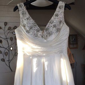 Tea length Wedding Gown